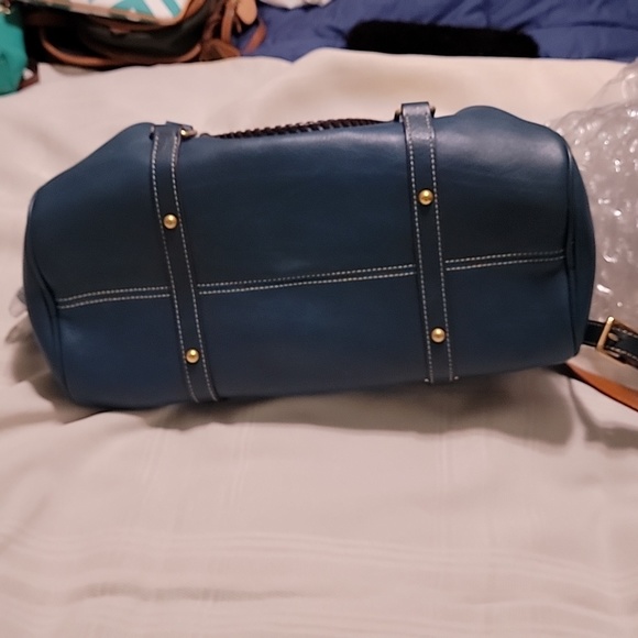 Denim Florentine leather Dooney & bourke - Picture 4 of 4